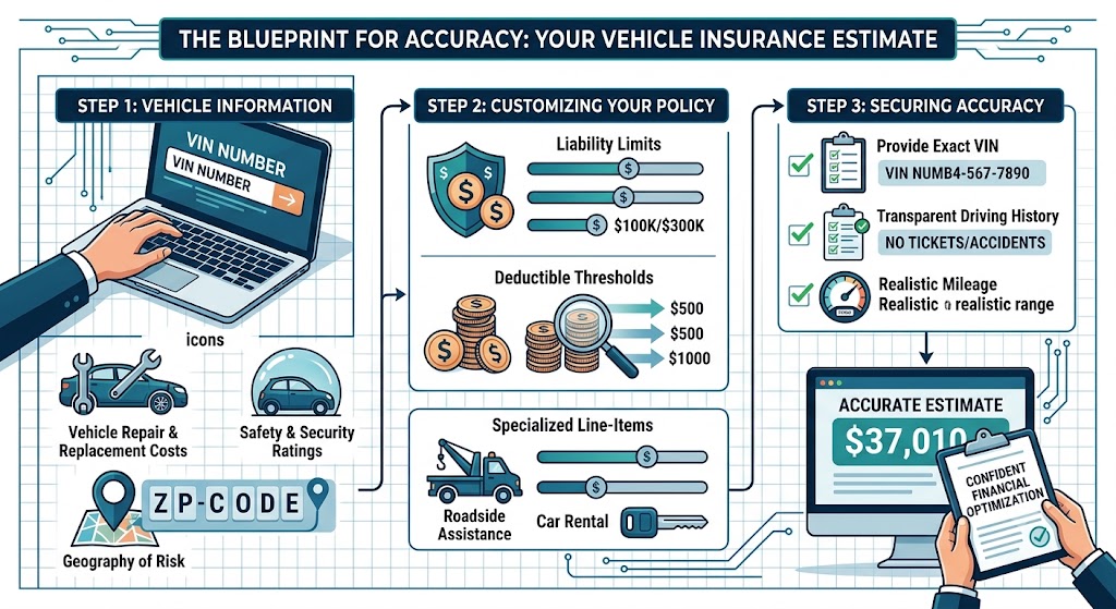 The Blueprint for Accuracy: How to Navigate a Vehicle Insurance Estimate