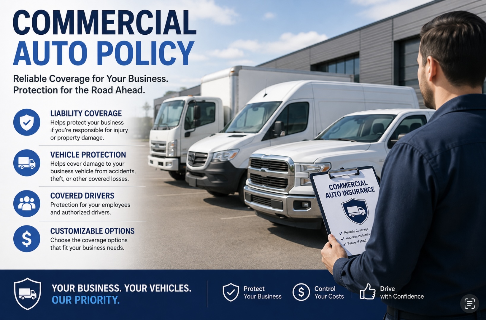 Commercial Auto Policy: What Business Owners Need to Know Before Choosing Coverage