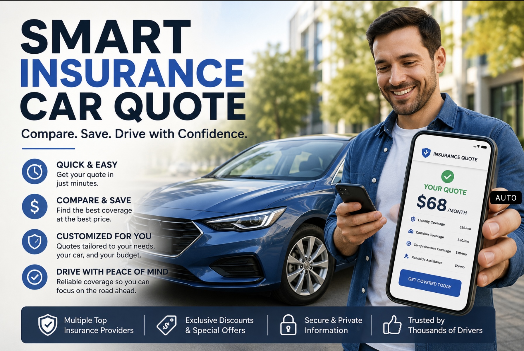 Compare Smart Insurance Car Quotes and Find Affordable Coverage Fast