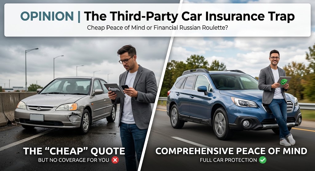 The Third-Party Car Insurance Trap: Cheap Peace of Mind or Financial Russian Roulette?